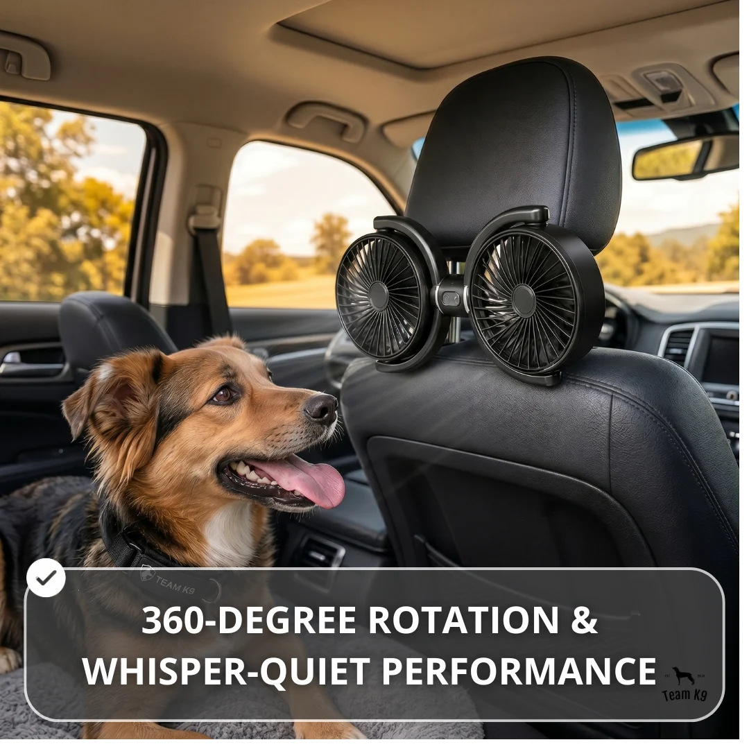 Team K9® Backseat Dog Cooling Fans (USB-A)