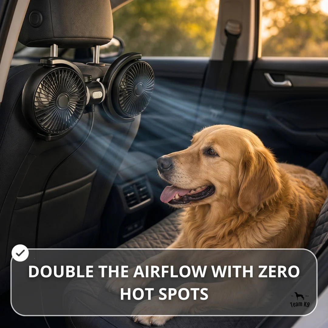 Team K9® Backseat Dog Cooling Fans (USB-A)