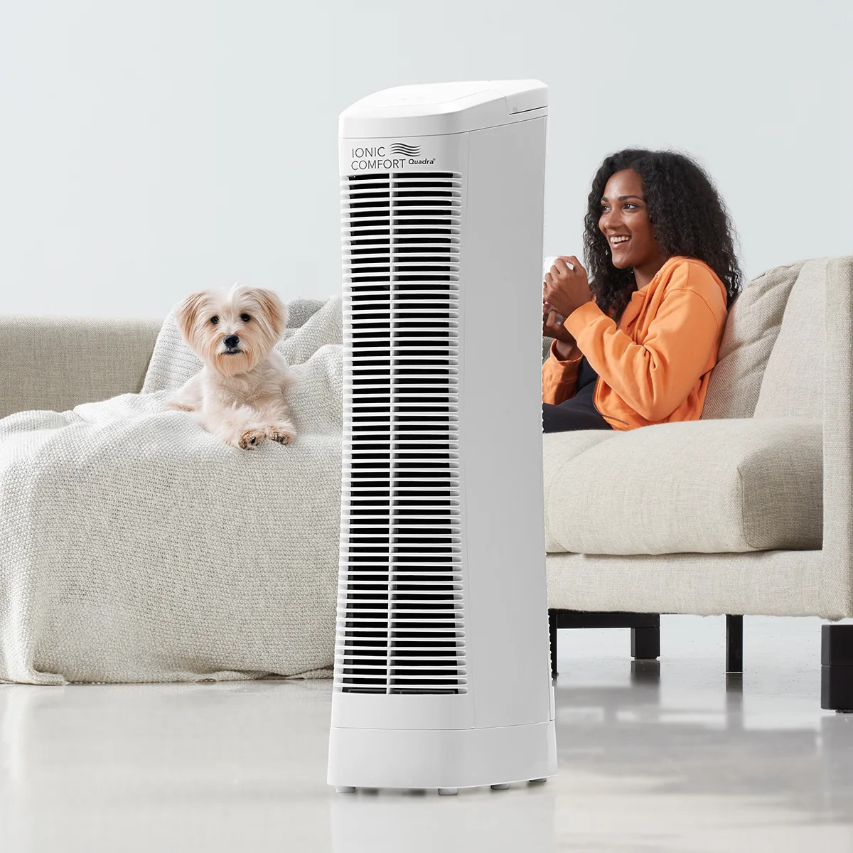 Ionic Comfort Quadra Air Purifier by Sharper Image