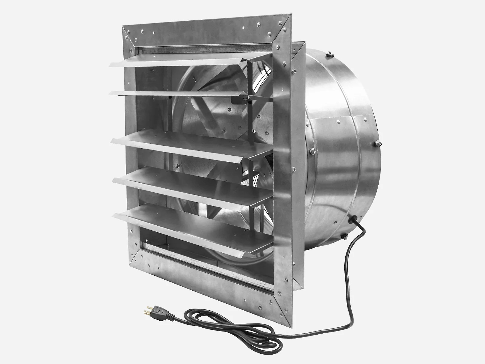 18 In. Heavy Duty Exhaust Fan. High Performance Totally Enclosed Motor