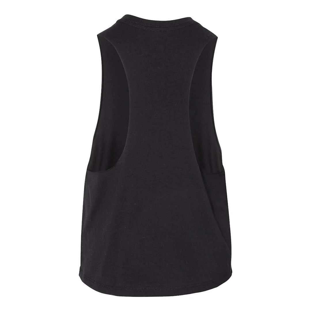 Run The Crazy Out Racerback Crop Tank