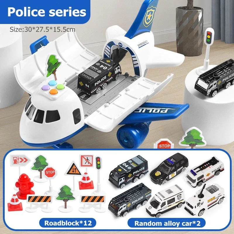Airplane Toy Set for Kids Pretend Play Activity