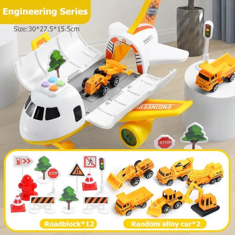Airplane Toy Set for Kids Pretend Play Activity