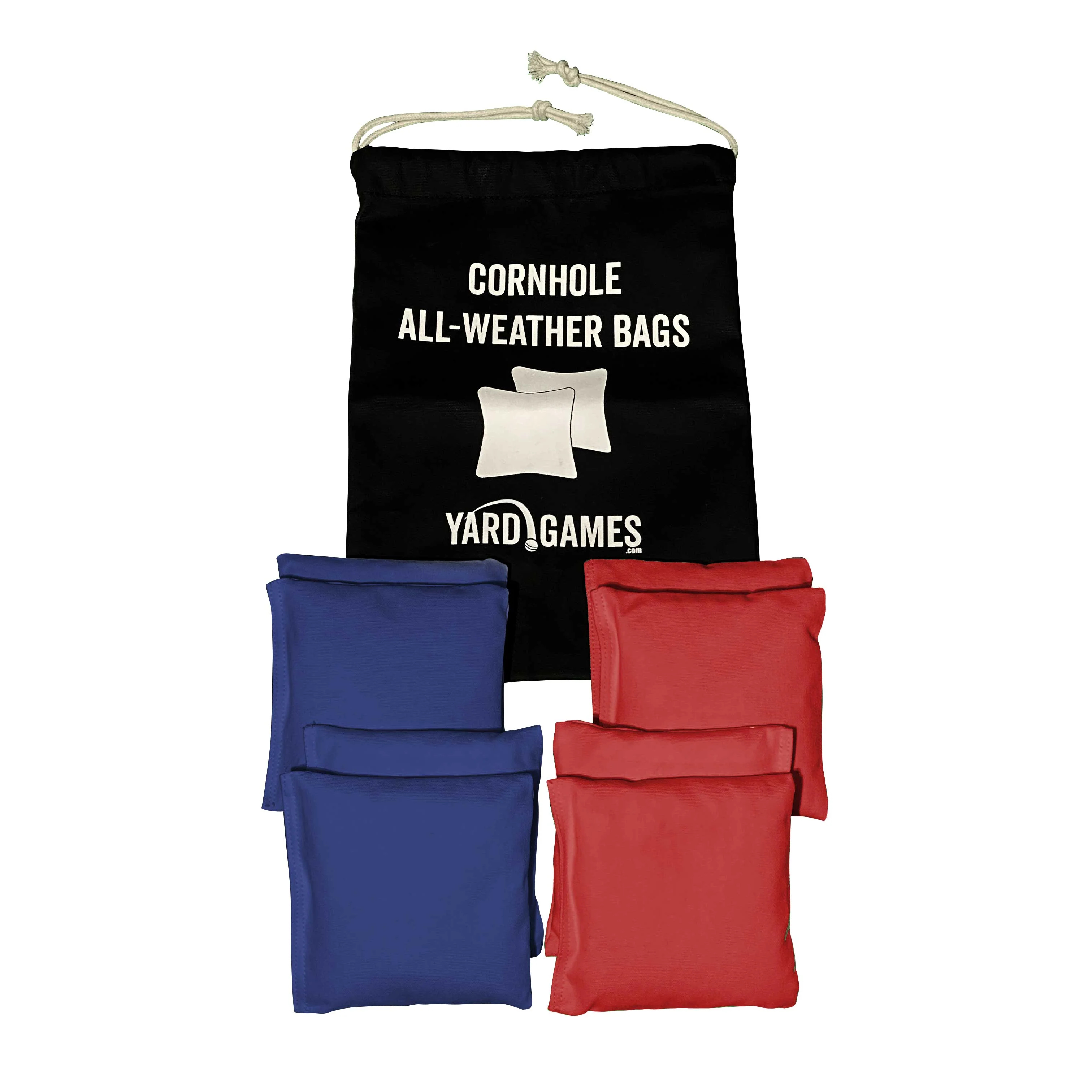 Argentina Flag Cornhole Set – Black Wood