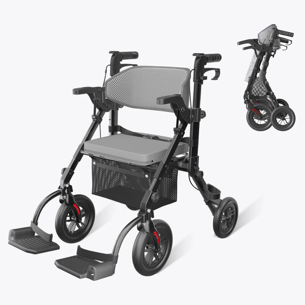 VOCIC Z51 Rollator Walkers with Seat