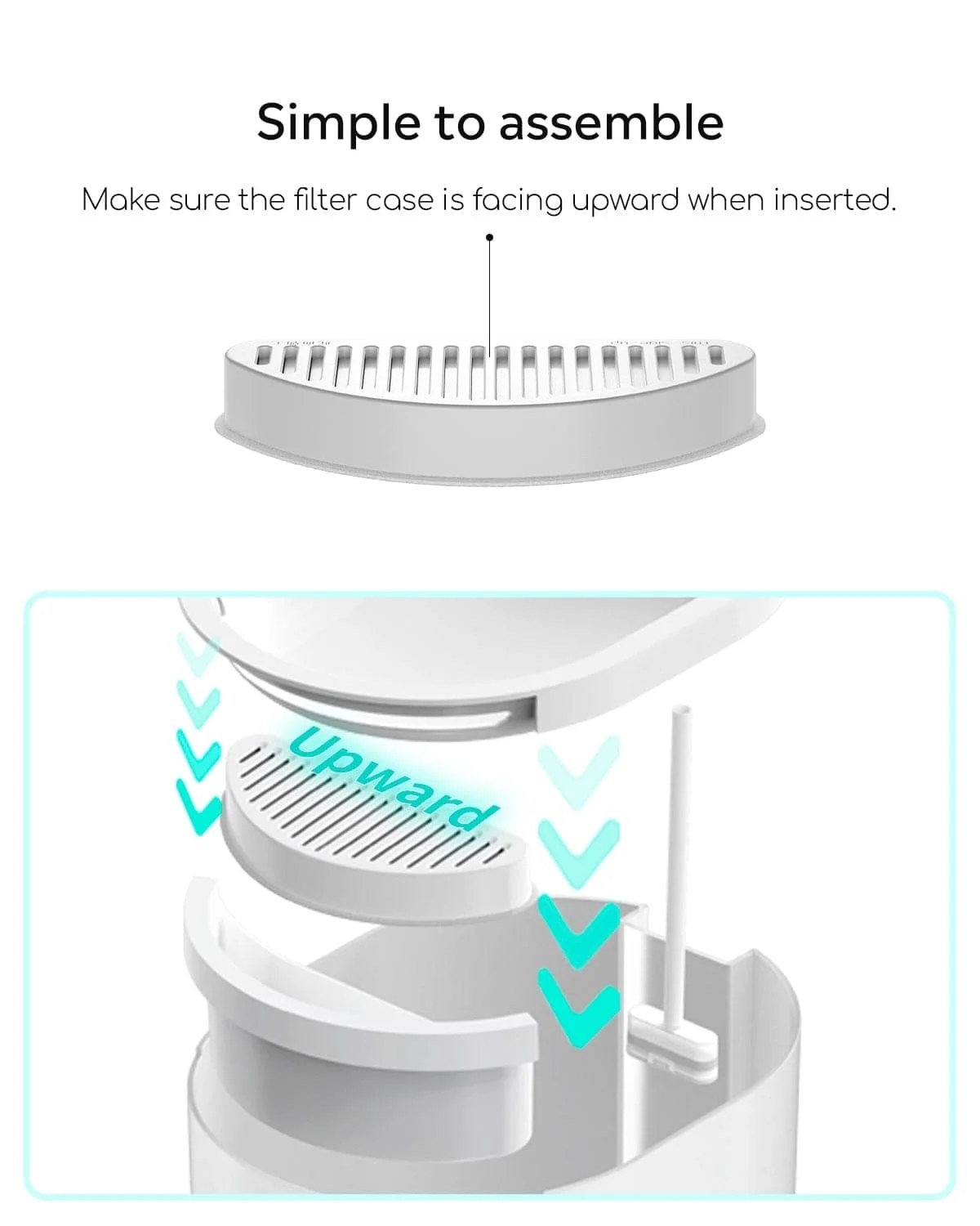 18pcs Replacement Filters and 1* Pump for ZERO Classic Fountian