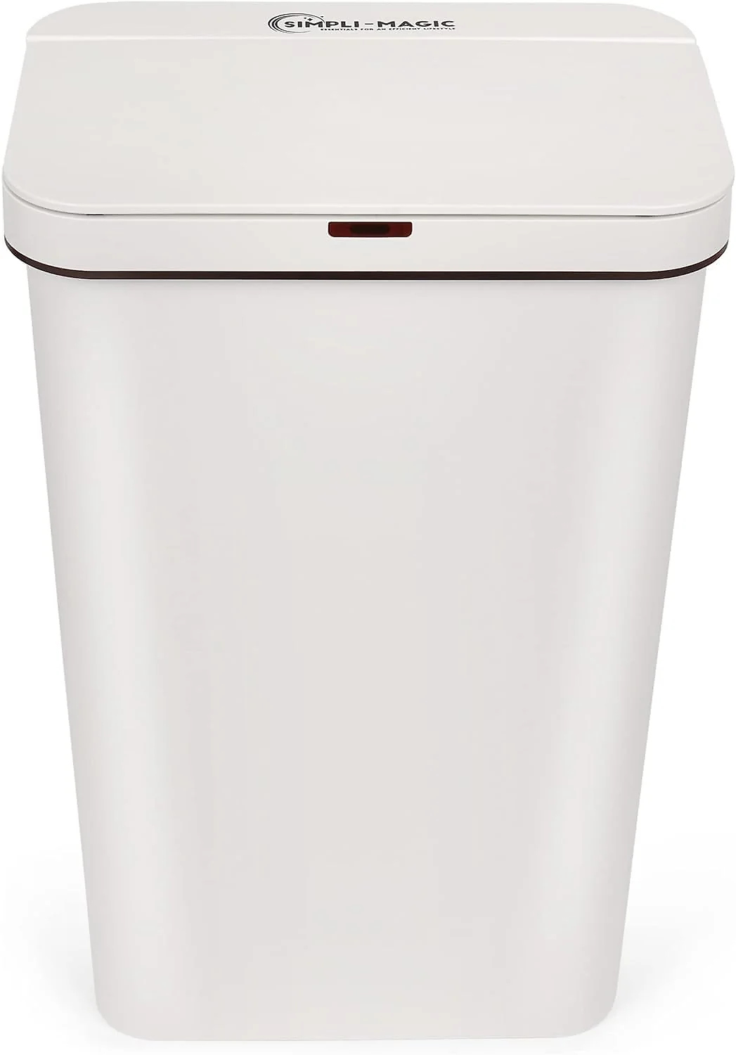SIMPLI-MAGIC 13 Gallon (50L) Motion Sensor Touchless Trash Can – Automatic Hands-Free Garbage Can for Kitchen. Home. Office