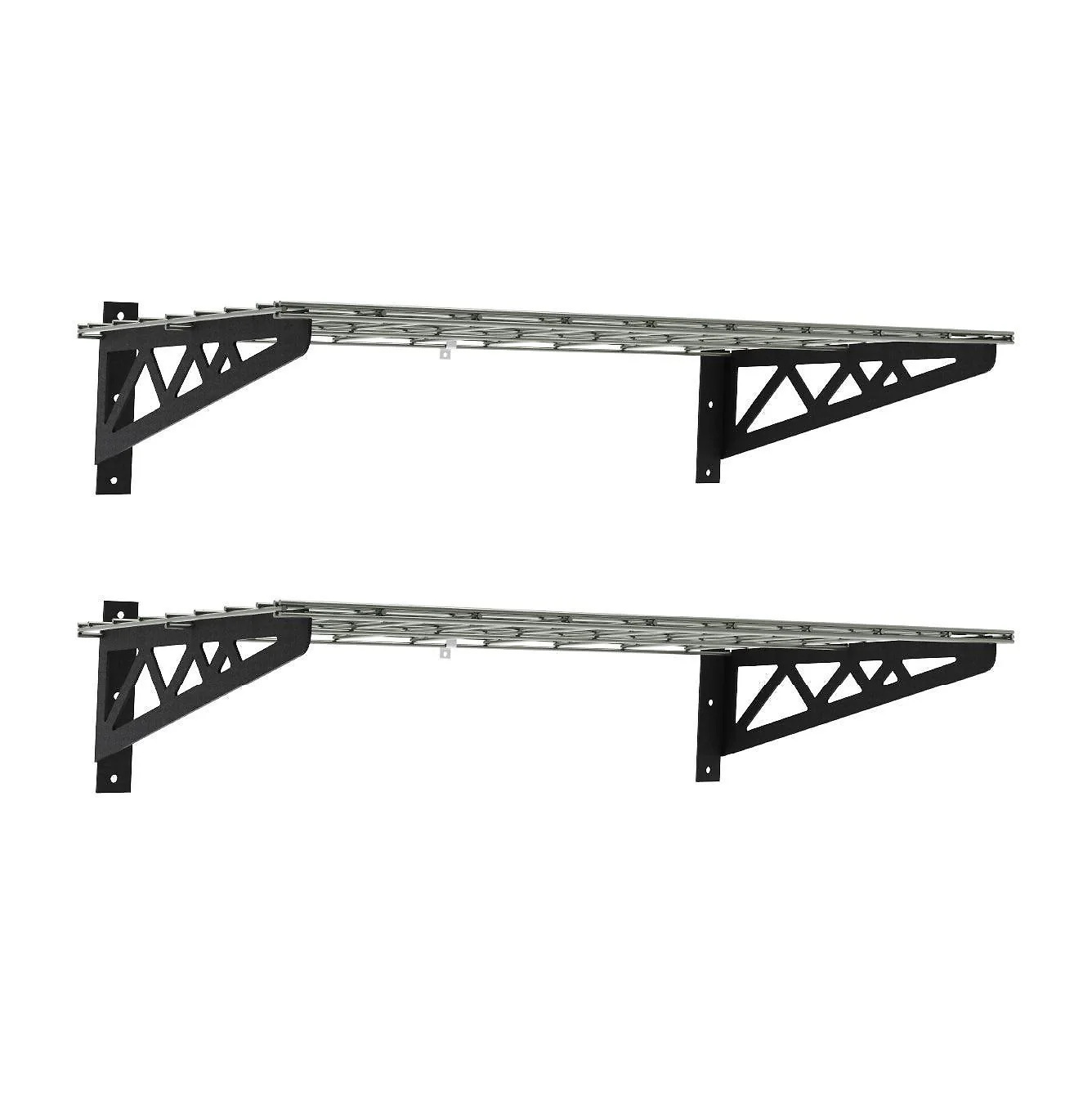 1.5′ x 6′ Wall Shelf (with Hooks)