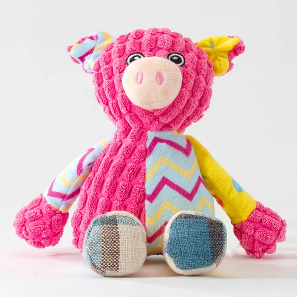 Immortal Squeaky Plush Toy for Aggressive Chewers -Small and Medium Dogs