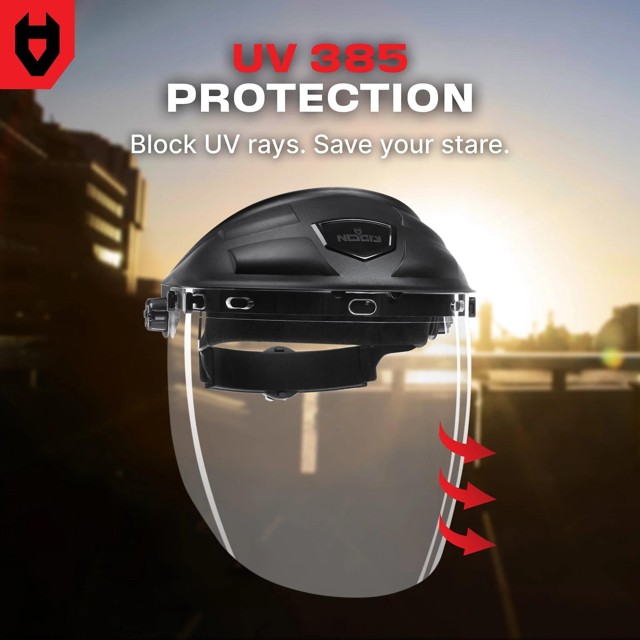 FaceArmor Pro Heavy Duty Flip-Up Face Shield