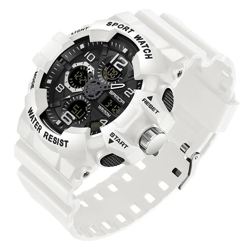 Adventure Gear | Military Digital Watch with Waterproof Design | Durable Timepiece for Outdoor Enthusiasts