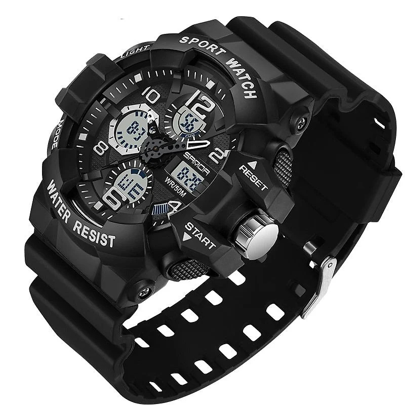 Adventure Gear | Military Digital Watch with Waterproof Design | Durable Timepiece for Outdoor Enthusiasts