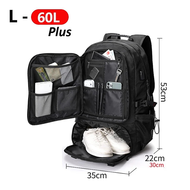 Adventure Pack | Large Capacity Travel Backpack with Water-Resistant Material | Versatile Design for Outdoor Enthusiasts