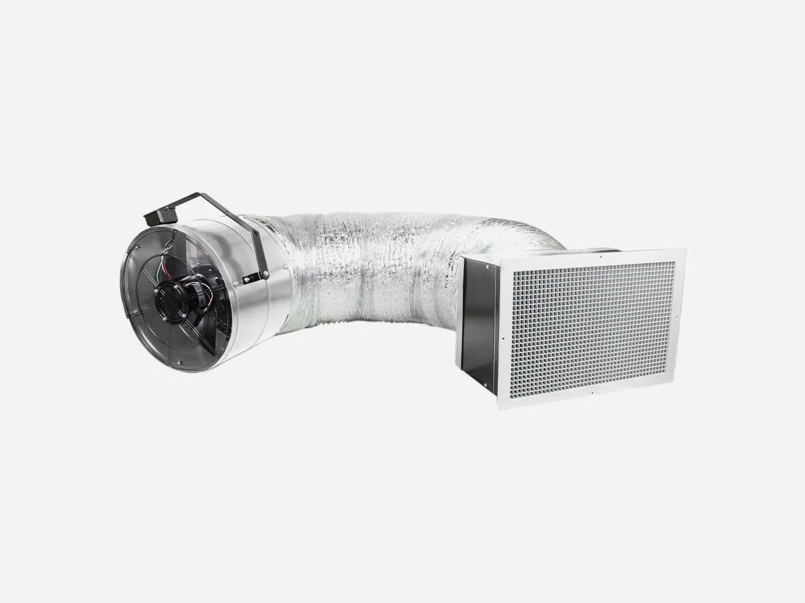 18 In. 2-Speed Modern Whole House Fan with Ceiling Grid