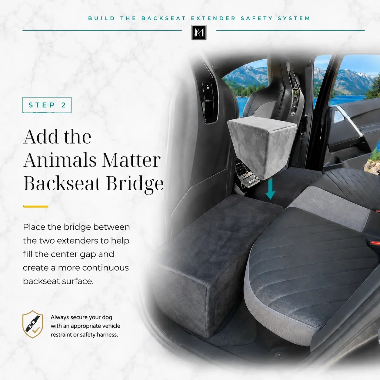 Companion Backseat Extender™ for Dogs