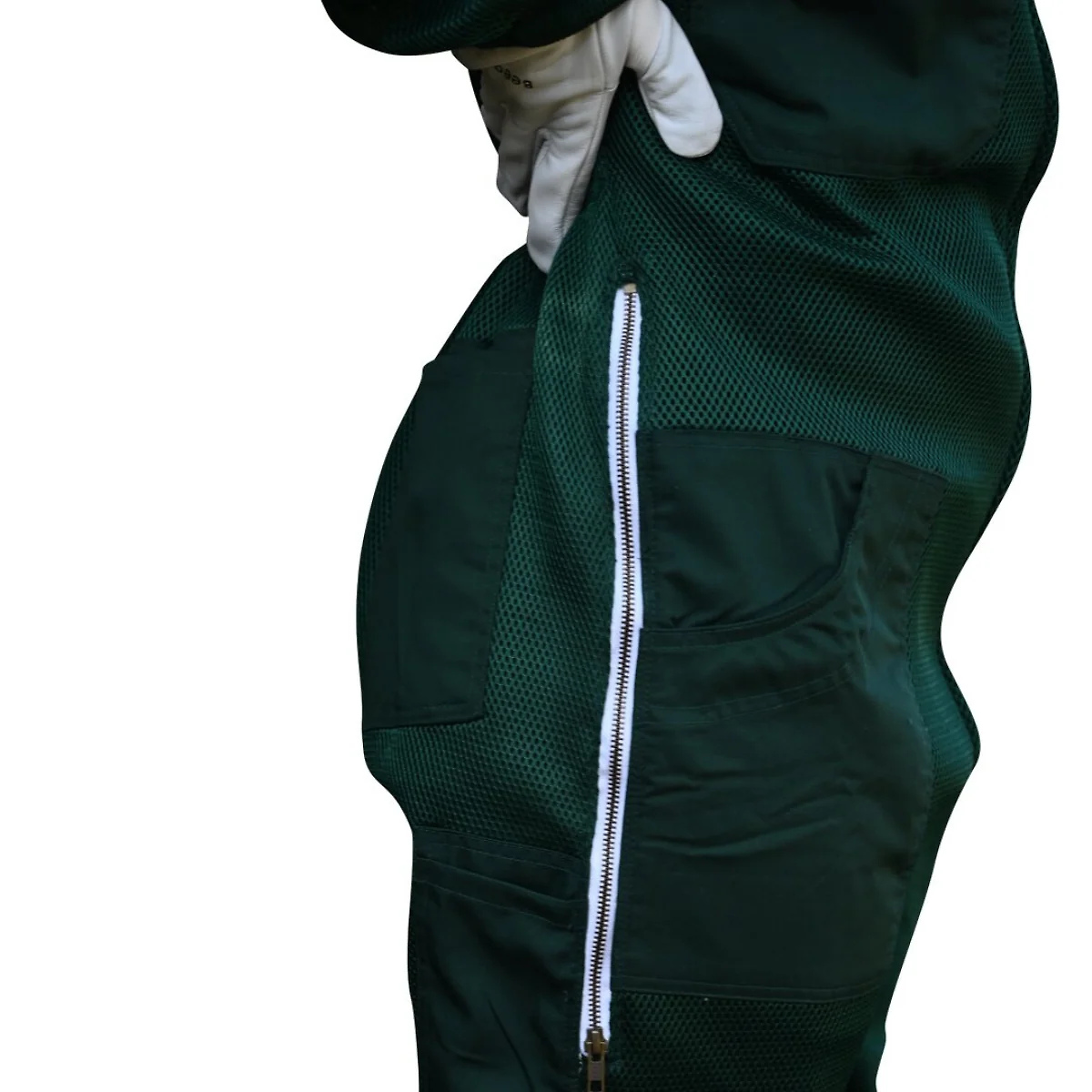 Green Foam Mesh Ventilated Bee Suit