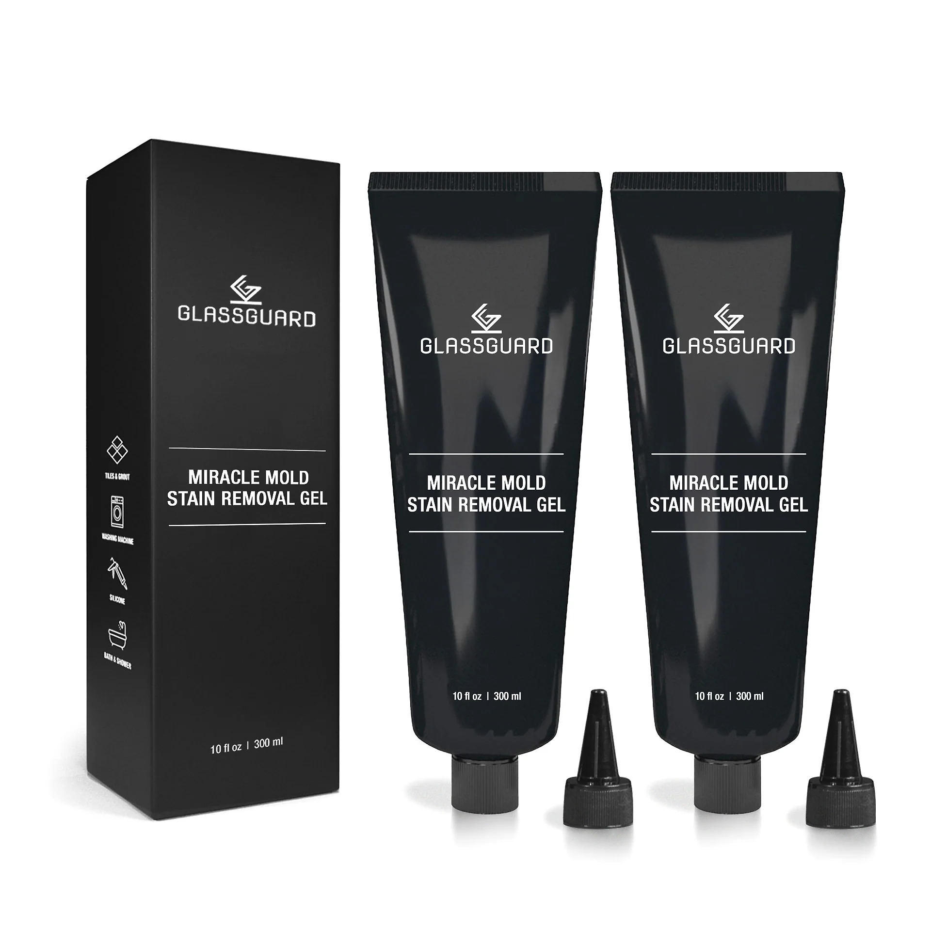 GLASSGUARD® Miracle Mold Stain Removal Gel x 2