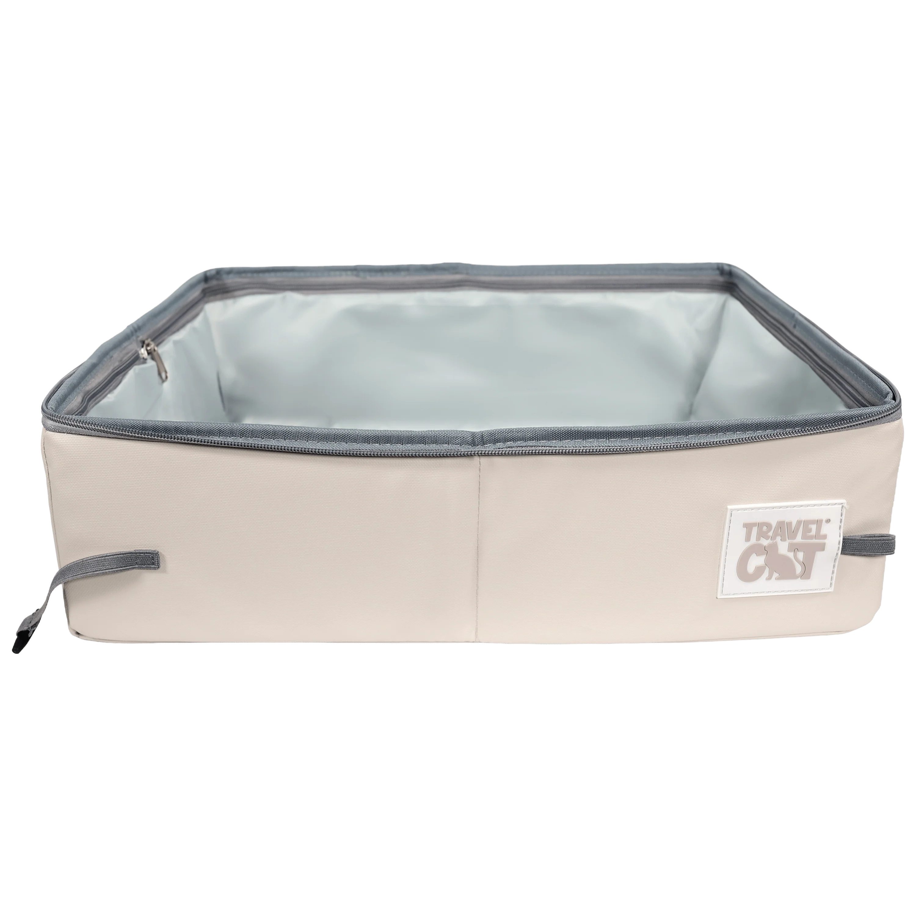 The Porta-Pawty+ Covered Travel Litter Box – Portable Bathroom for Cats
