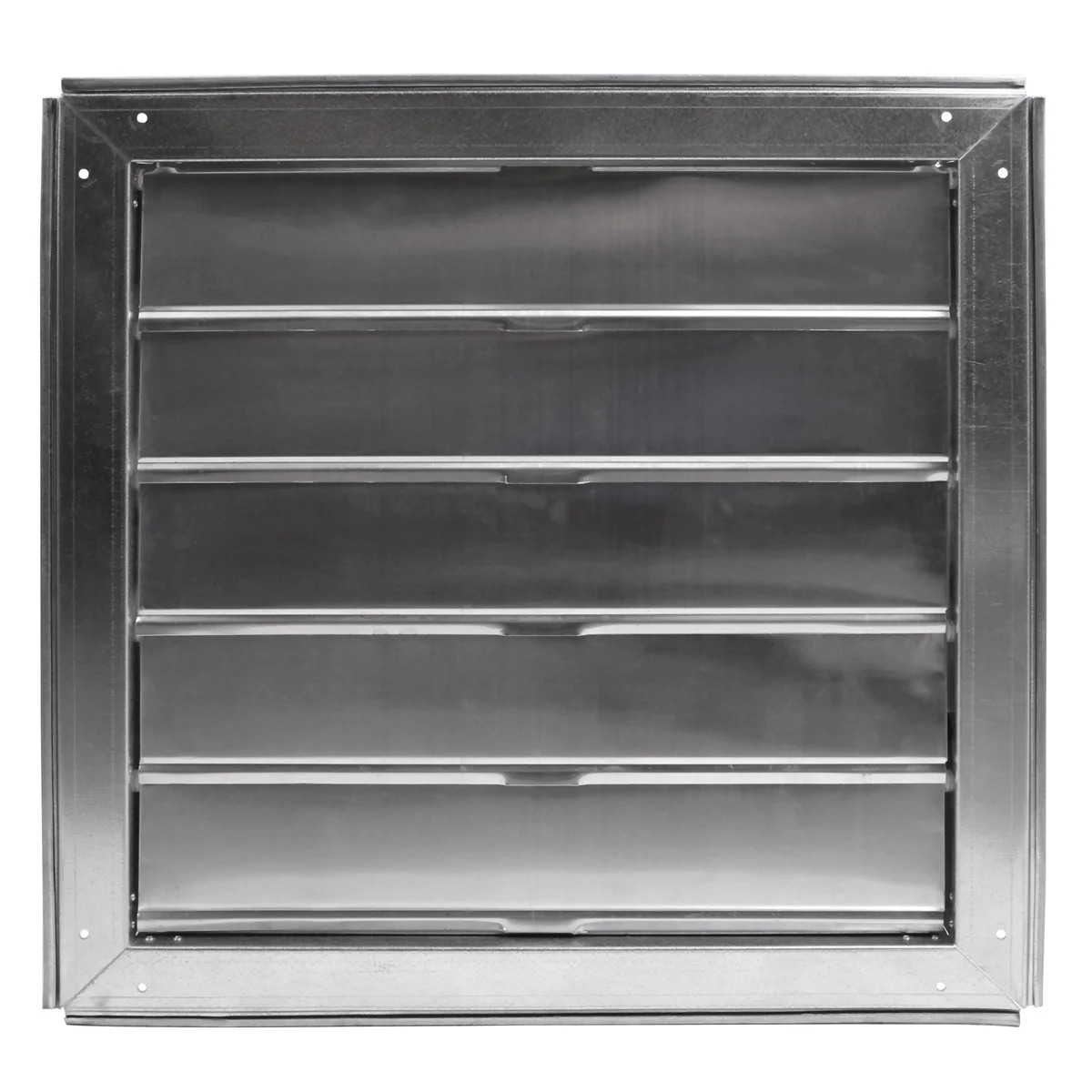 18 In. Automatic Metal Shutter for Gable Mount Power Attic Ventilators