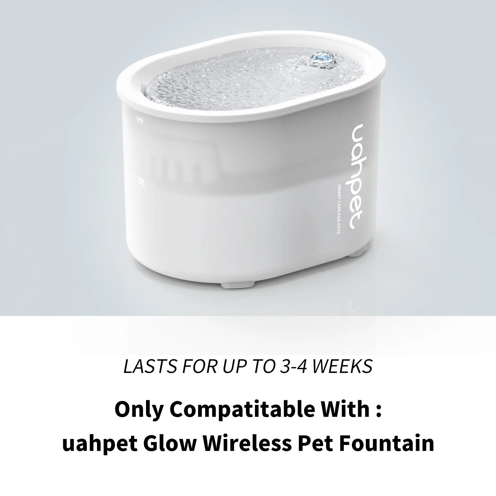 6pcs Replacement Magnetic Filters for GLOW Wireless Pet Fountain