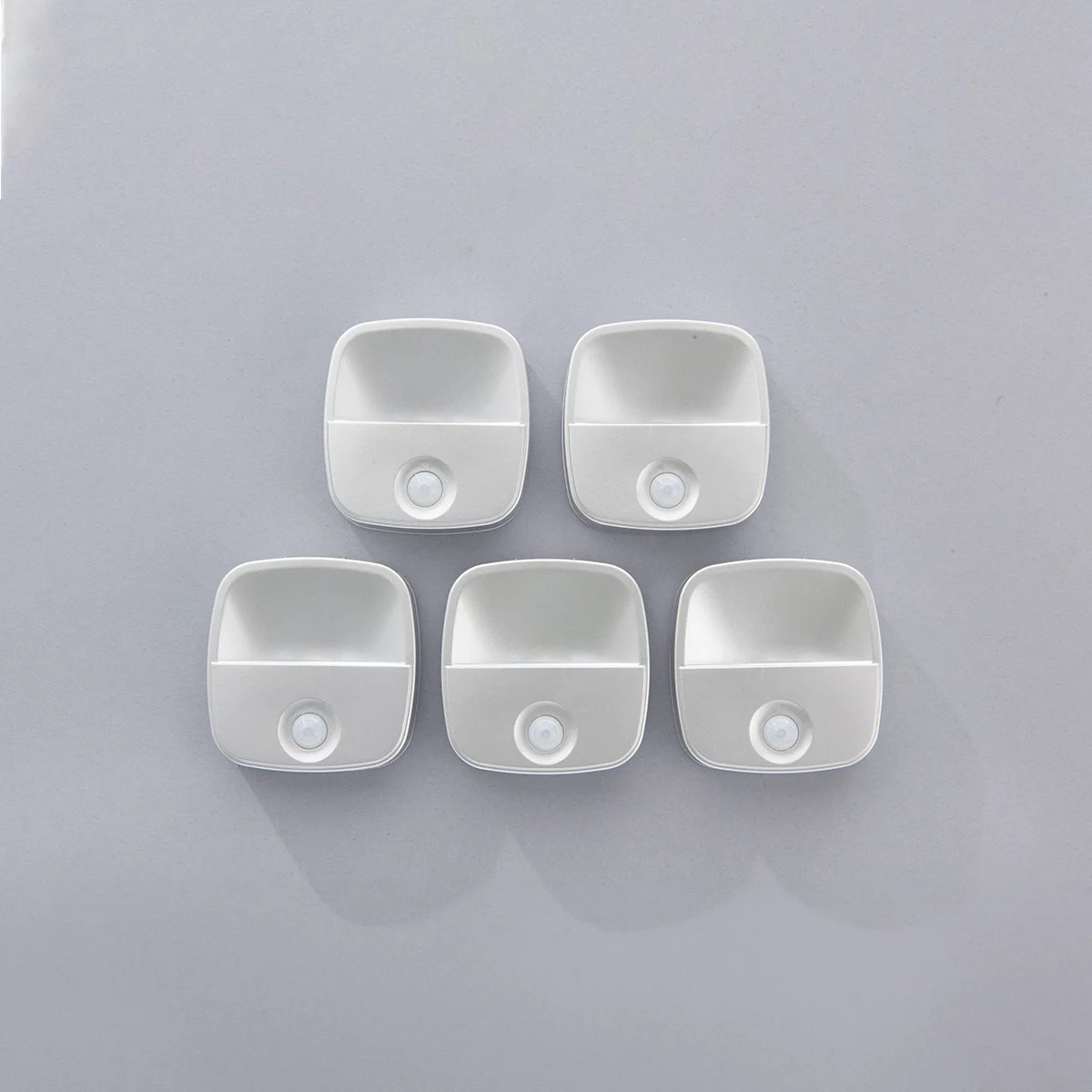 Motion Activated Place Anywhere Lights by Sharper Image (Set of 5)