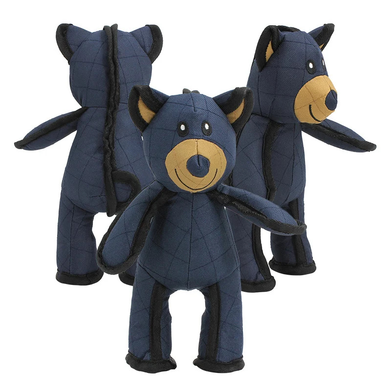 Indestructible & Interactive Bear Dog Toys For Heavy Chewers