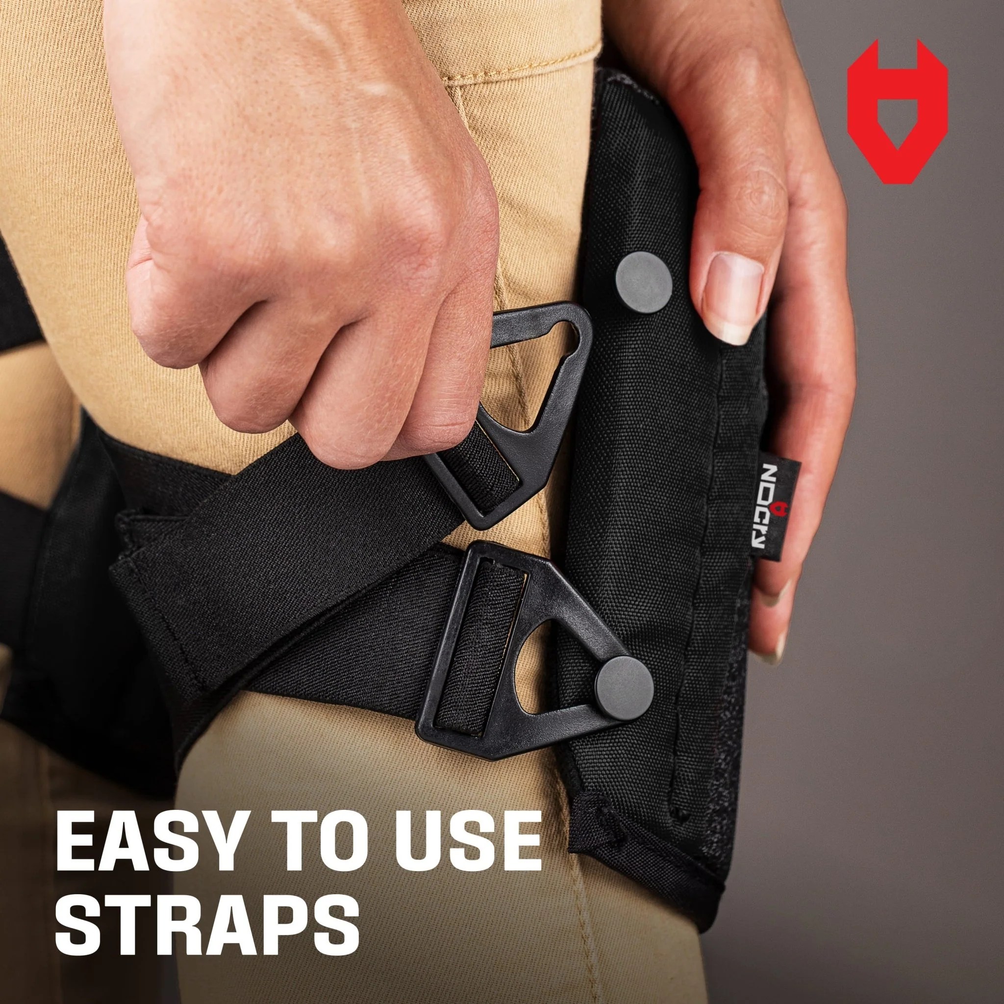 LightGuard+ Anti-Slip Flooring Foam Knee Pads