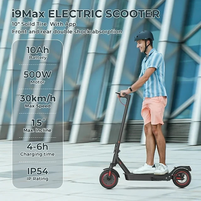 iScooter i9Max 500W Electric Scooter for Adults