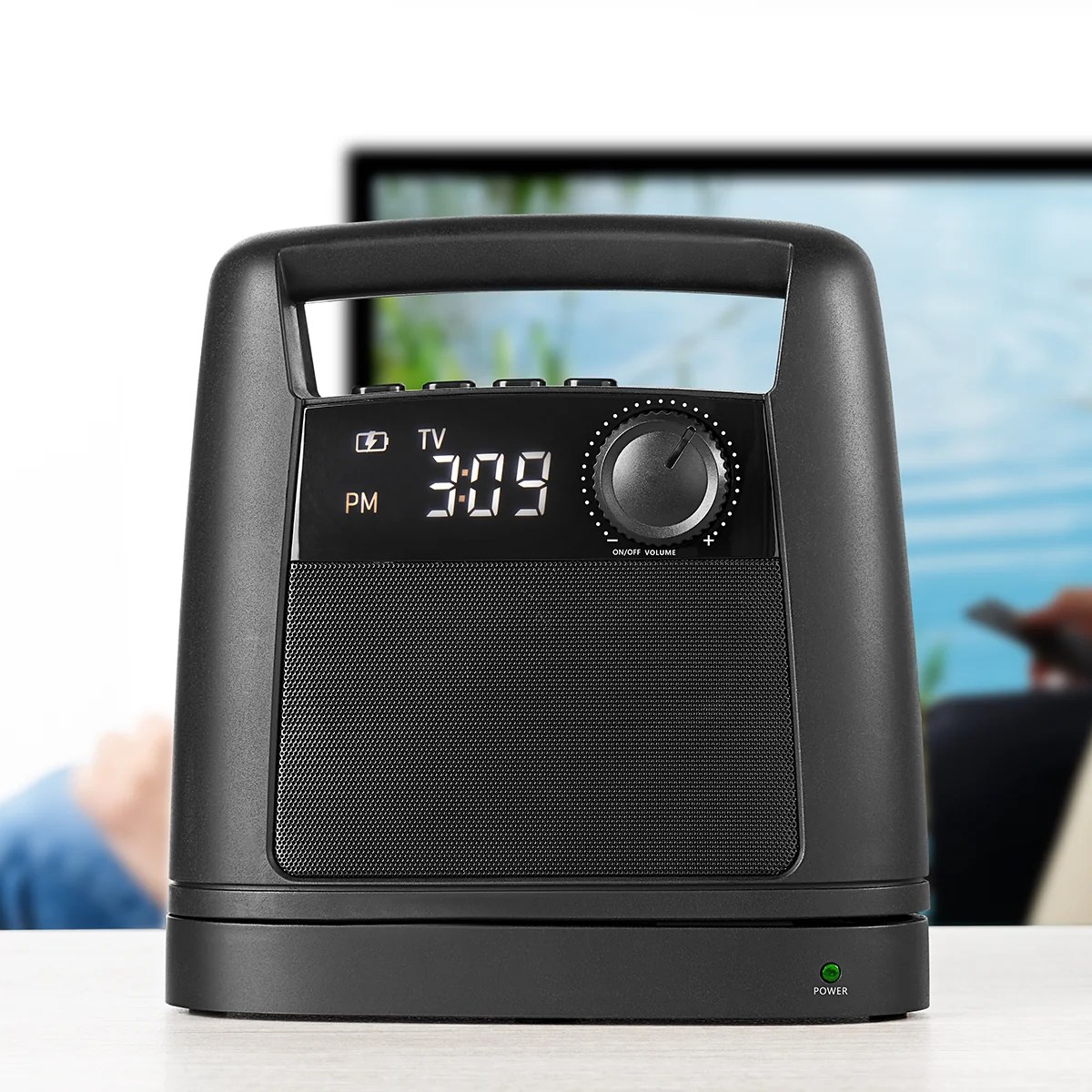Wireless TV Speaker by Sharper Image