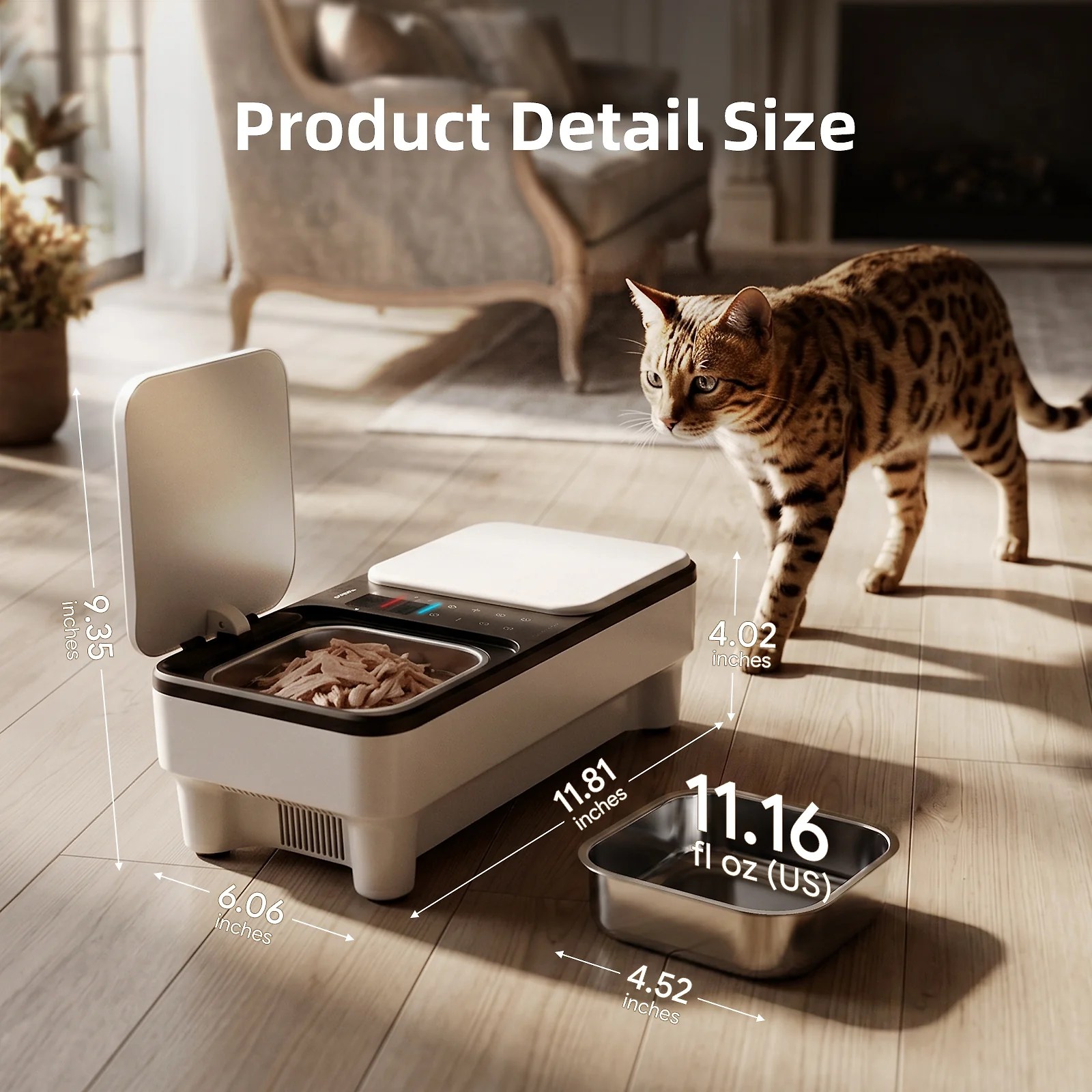 New Arrival | UAHPET Fresh Food Automatic Pet Feeder