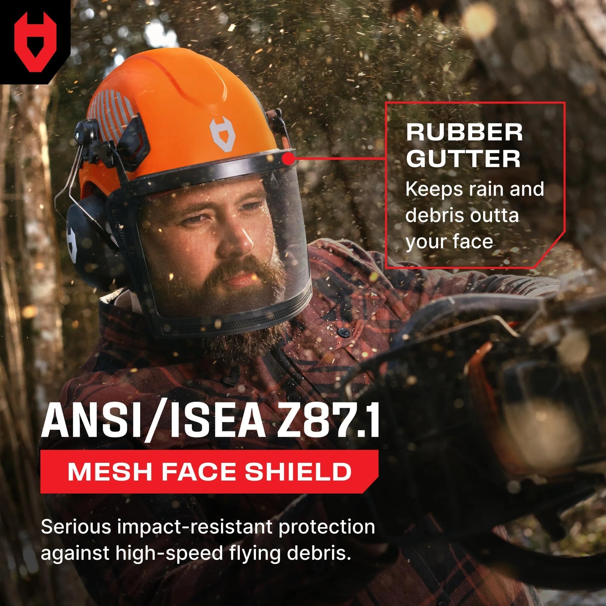 ForestArmor Pro Heavy Duty Arborist Safety Helmet