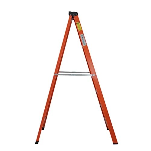 8-Foot Fiberglass Step Ladder. 250 Pound Capacity