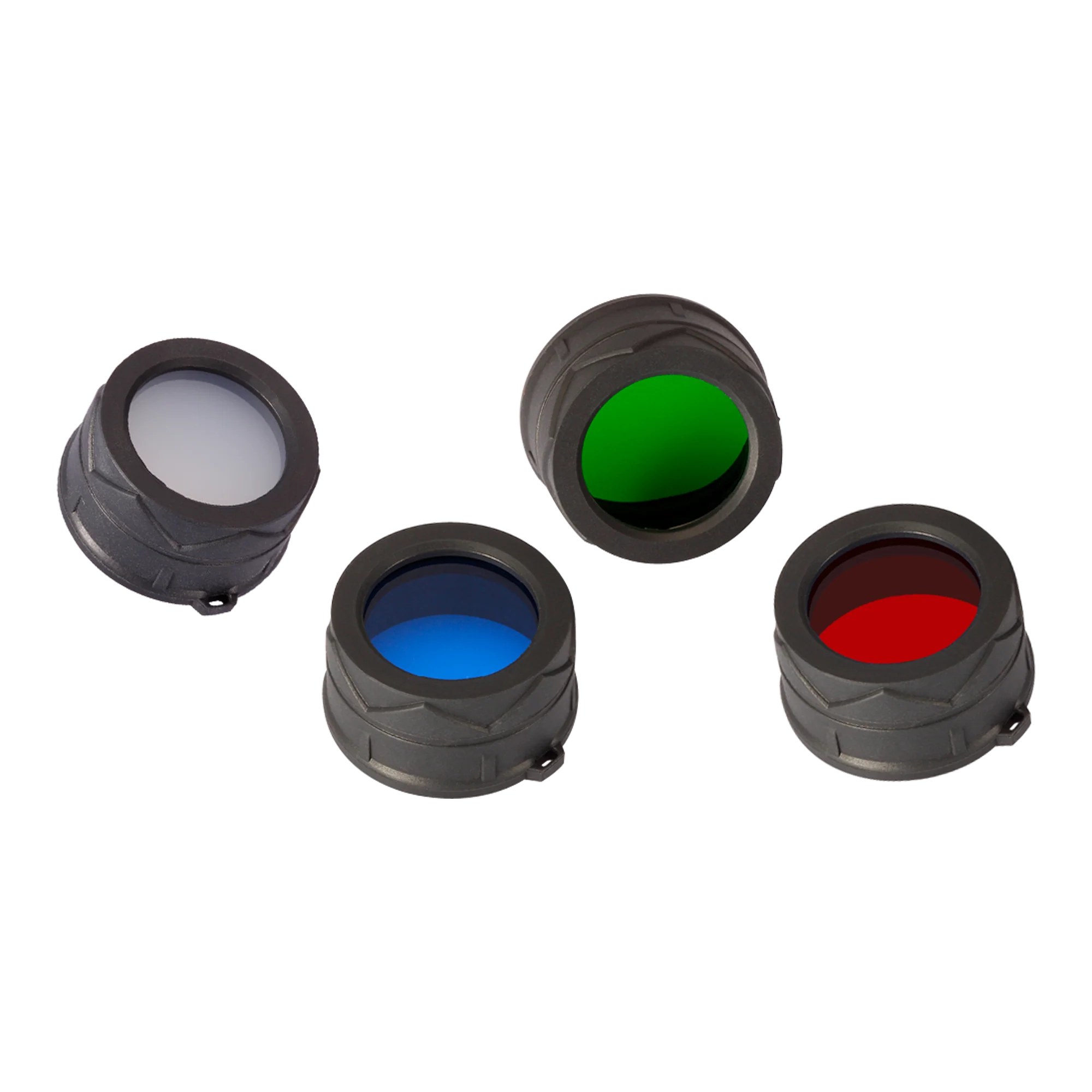 Nitecore 34mm Red Green Blue Filter (NFR34. NFG34. NFB34) or White Diffuser (NFD34) for EC45S. SRT6. MT25. MT26