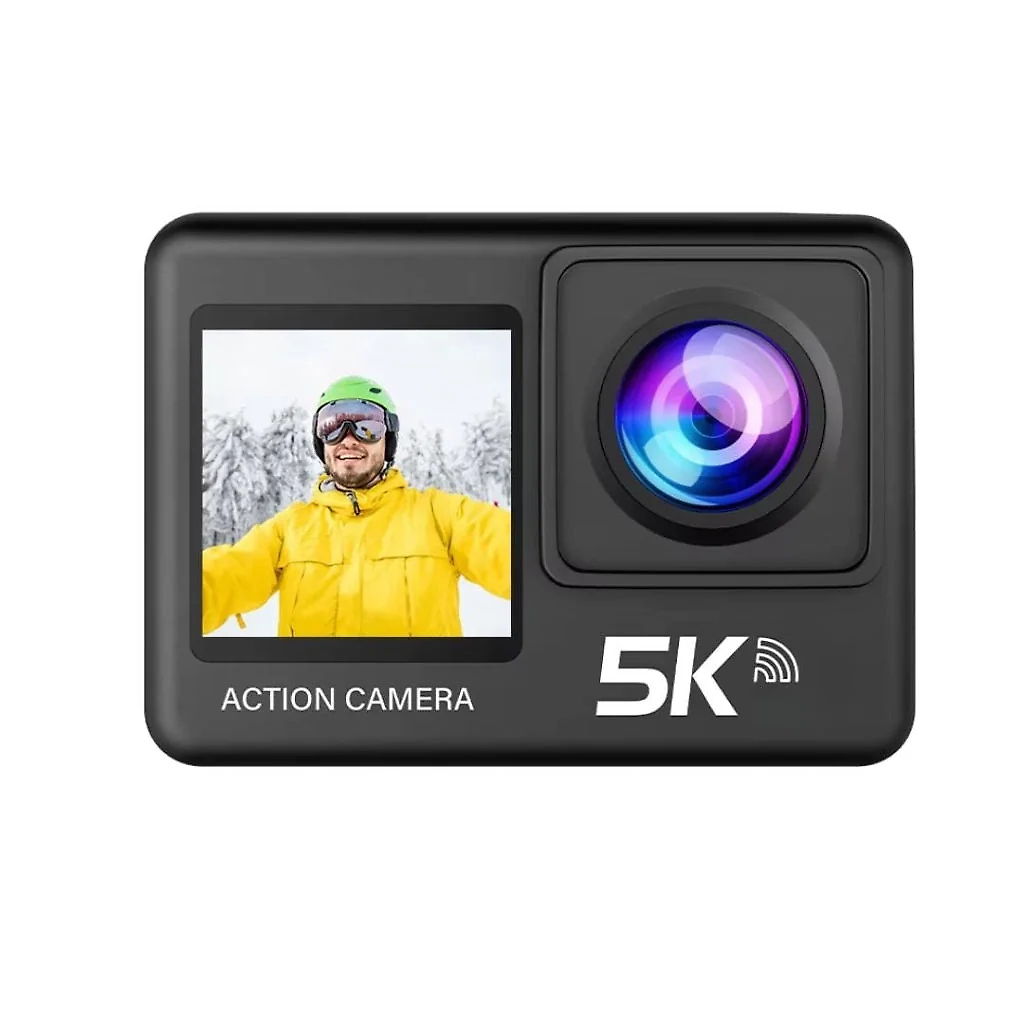 Adventure Capture | 5K Waterproof Action Camera with Night Vision | Versatile Sports Mount Kit for Extreme Activities