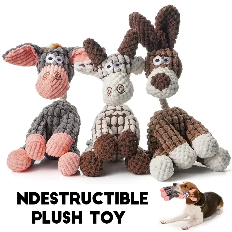 Robust Plush – Immortal Squeaker Plush Toy For Aggressive Chewers