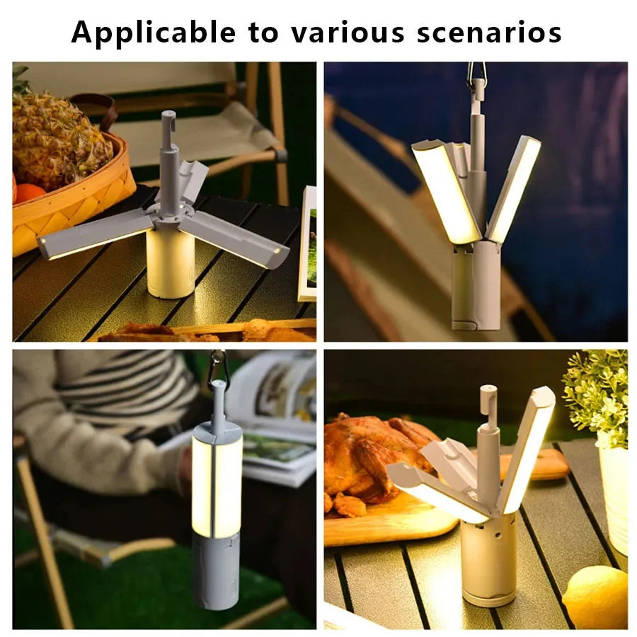 Adventure Light | Folding Camping Lantern with 3 Light Modes & Fast Charging | Versatile Illumination for Outdoor Activities