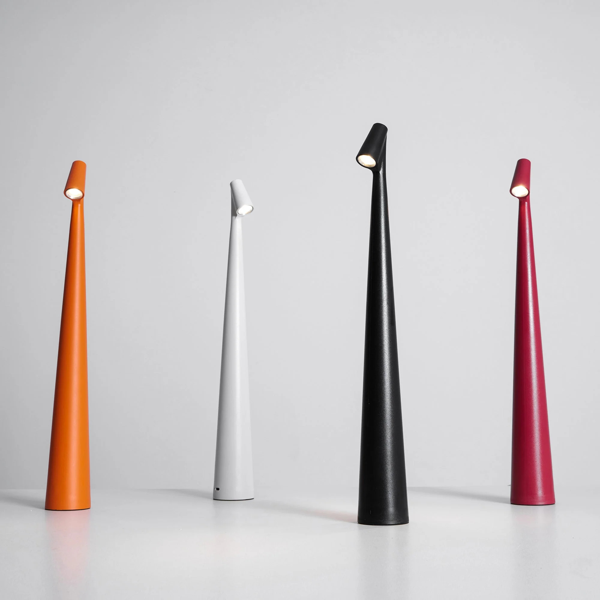Africa Slim Cordless LED Rechargeable Table Lamp – Built-in Battery Portable Desk Light 1-Light