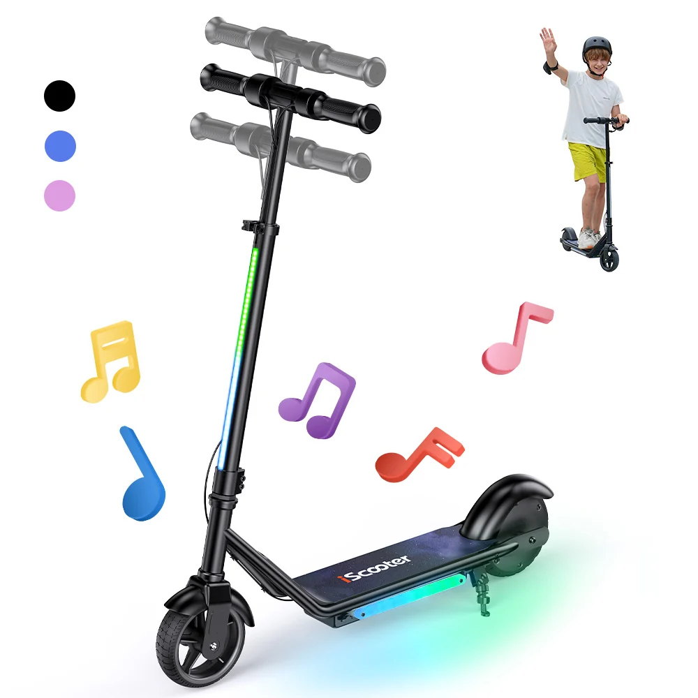 iScooter iK3 Electric Scooter. 150W Motor. LED Display for Kids Ages 6-14