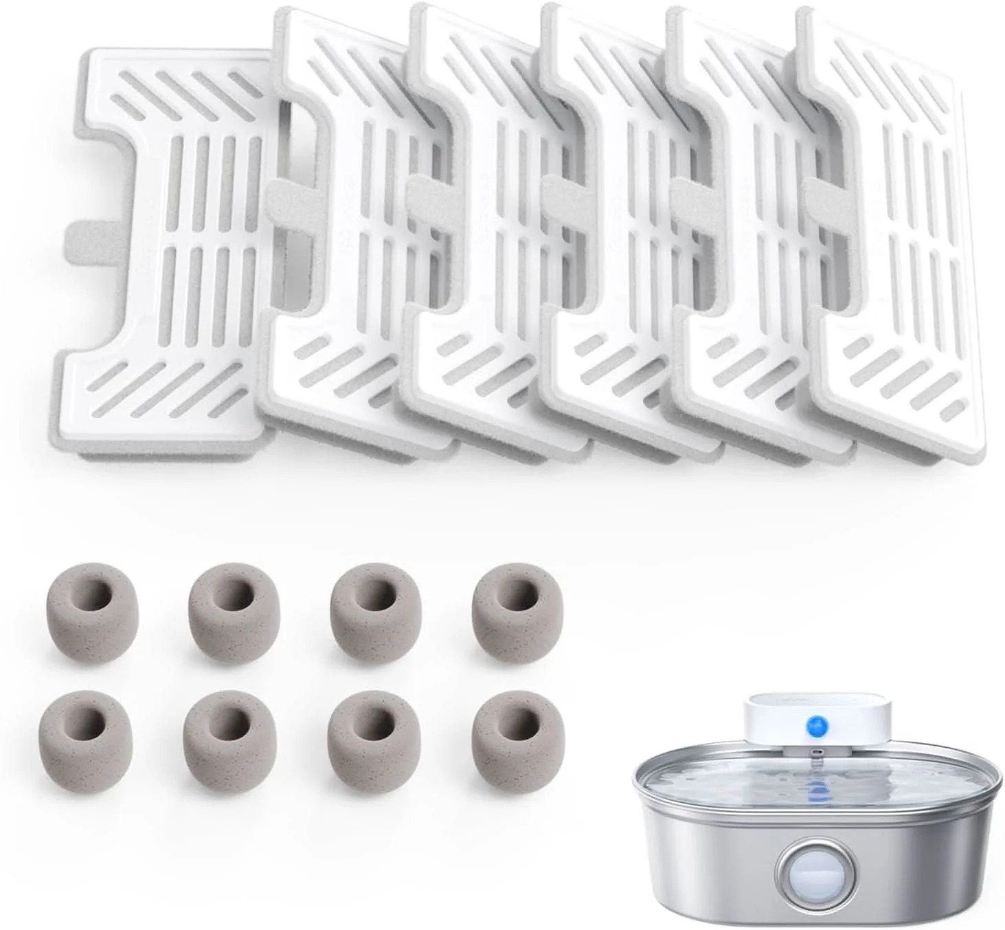 Best Bundle for cat (water fountain + Elevated Cat Bowls)