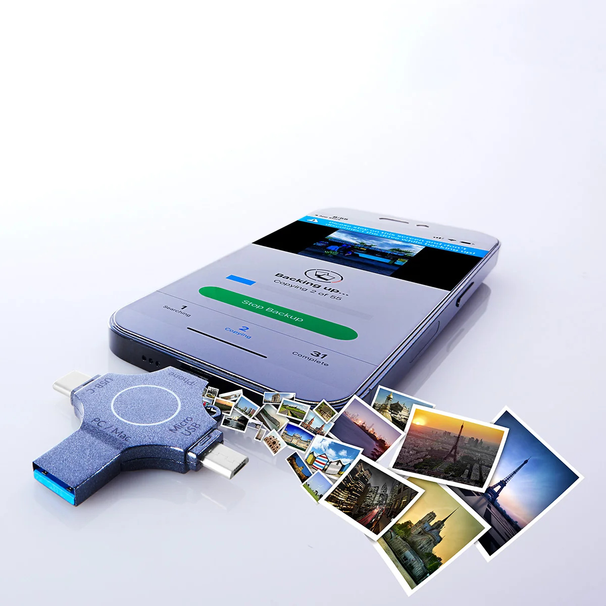 Portable Smartphone Photo Vault